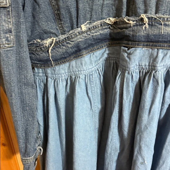 Ashley Stewart Denim Button-Up Dress - Picture 4 of 8